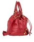 Giant Pom Pom Bag, side view